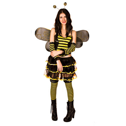 European and American Cross-Border Halloween Halloween Bee Ladybug Adult and Kidsren Cosplay Costumes Holiday Costumes