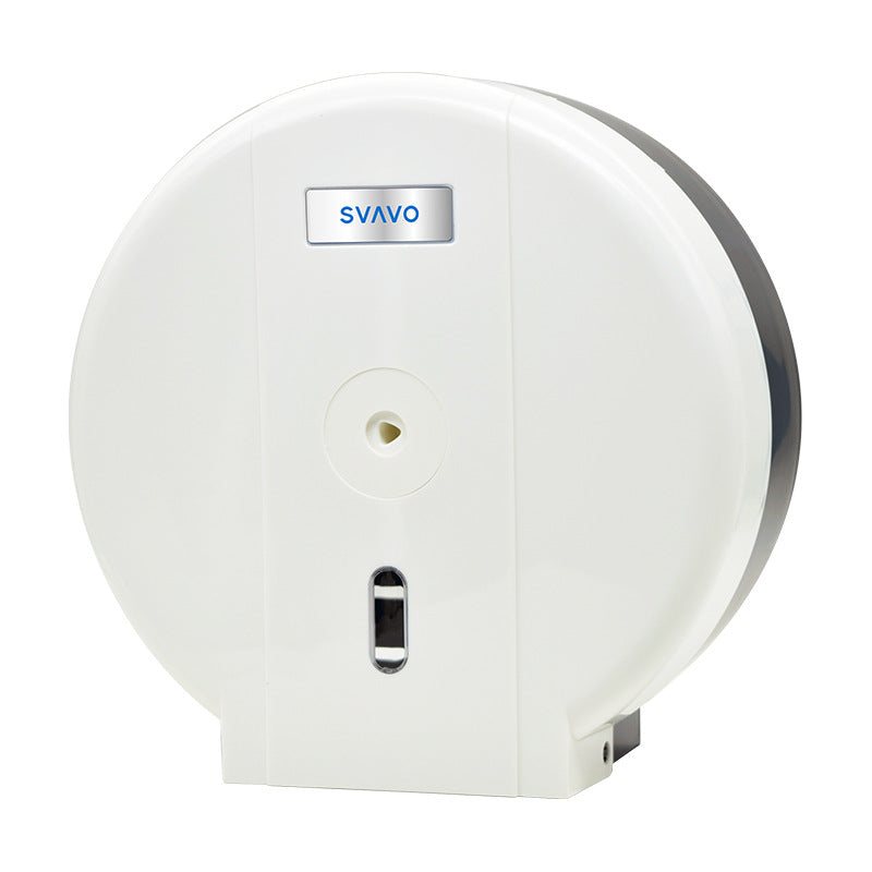 Ruiwo Large Roll Paper Box Hotel Toilet Paper Towel Holder Bathroom Large Roll Paper Towel Box Waterproof Large Roll Paper Holder