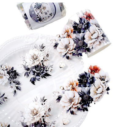 Original hand account tape shell light flower decoration handmade collage diy hand account material wholesale special material pet tape