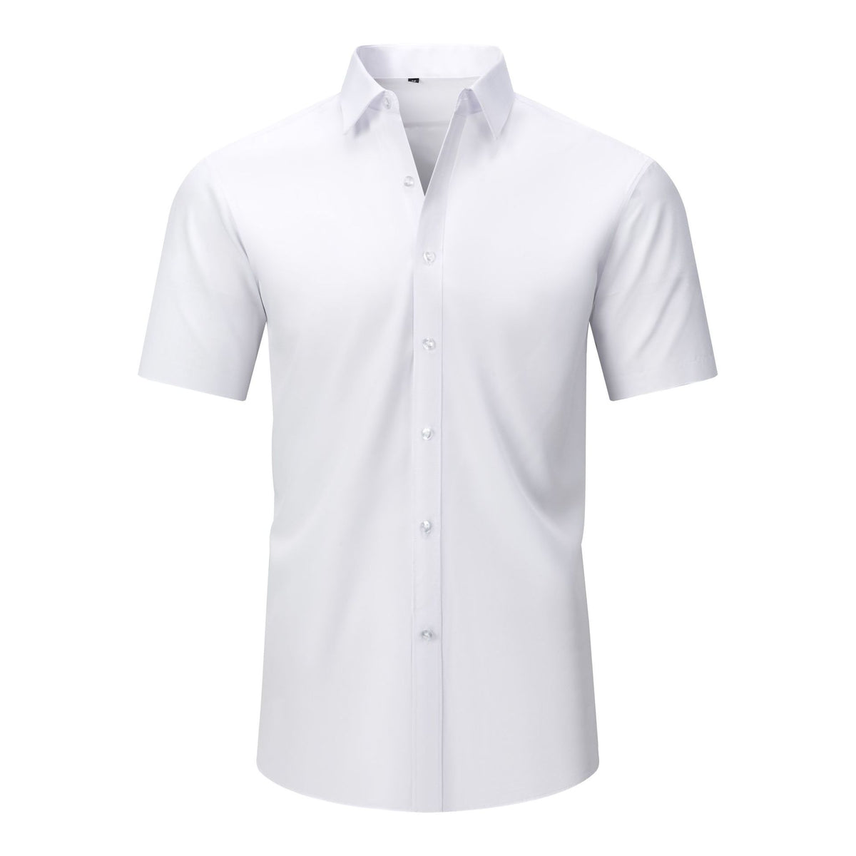Cross-Border Four-Way Stretch Shirt Men's Shirt Wrinkle-Free and Anti-Wrinkle Amazon Export Thin Cardigan Long-Sleeved Shirt for Men