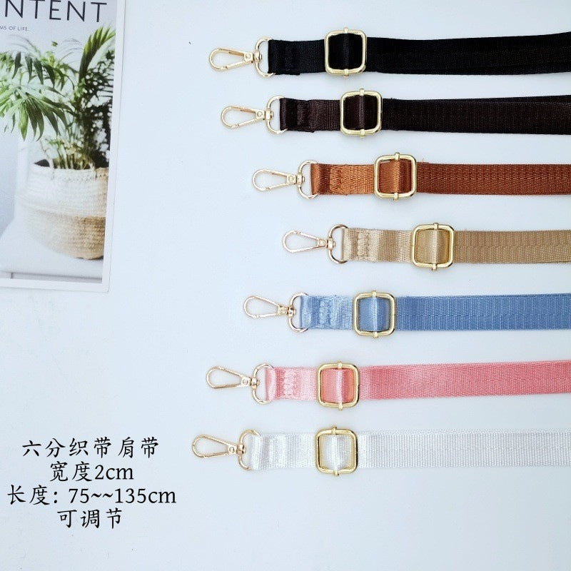 Solid Color Bag Shoulder Strap Crossbody Bag with Adjustable Shoulder Strap Fashionable All-match Long Strap Bag Accessories in stock Wholesale