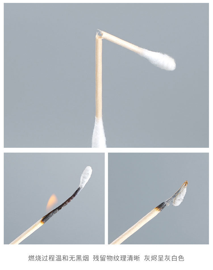 Cotton Swabs Double-Ended Boxed Bagged Disposable Cotton Swabs for Makeup Ear Removal Household Pointed Round Bamboo Swabs Cotton Balls