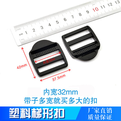 Spot Plastic Double Buckle Clothing Accessories Snap Buckle Back Box Book Mountaineering Bag Accessories Connection Safety Buckle