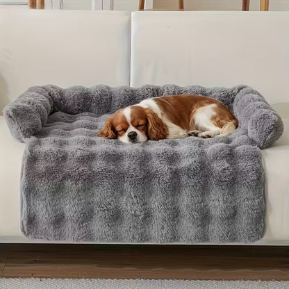 Cross-Border Hot-Selling Anti-Scratch Pet Mat, New Plush Thickened Non-Slip Sofa Dog Bed, Pet Supplies