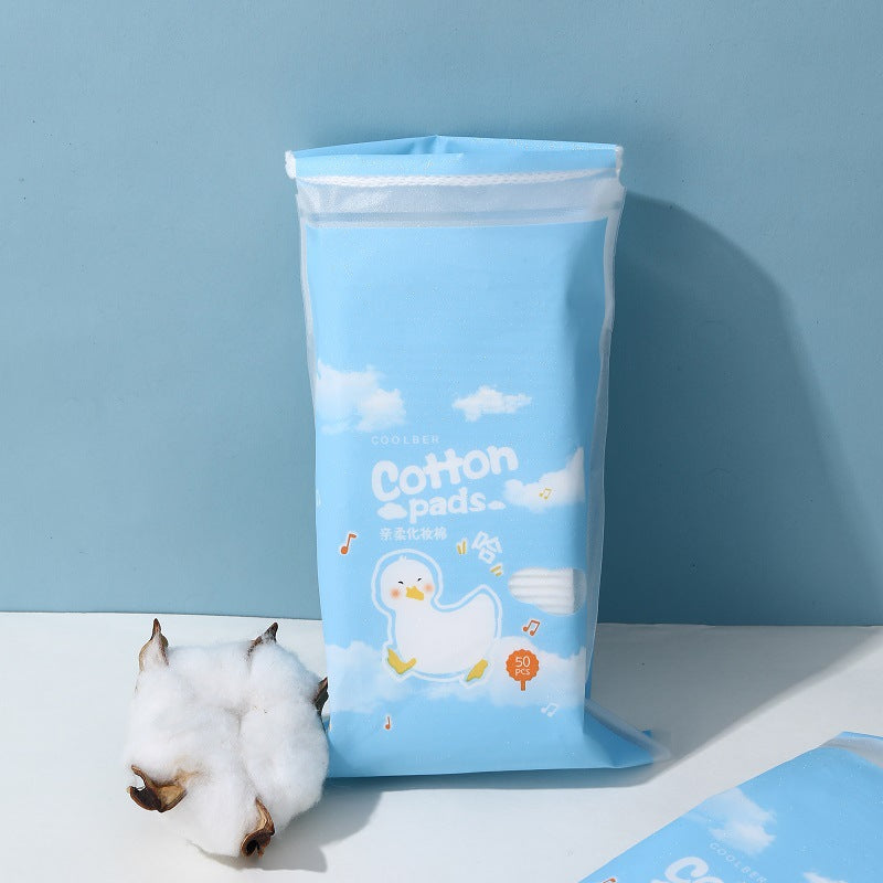 Cool makeup cotton makeup remover cotton disposable padded edge cotton 50 100 222 bags water-saving wholesale