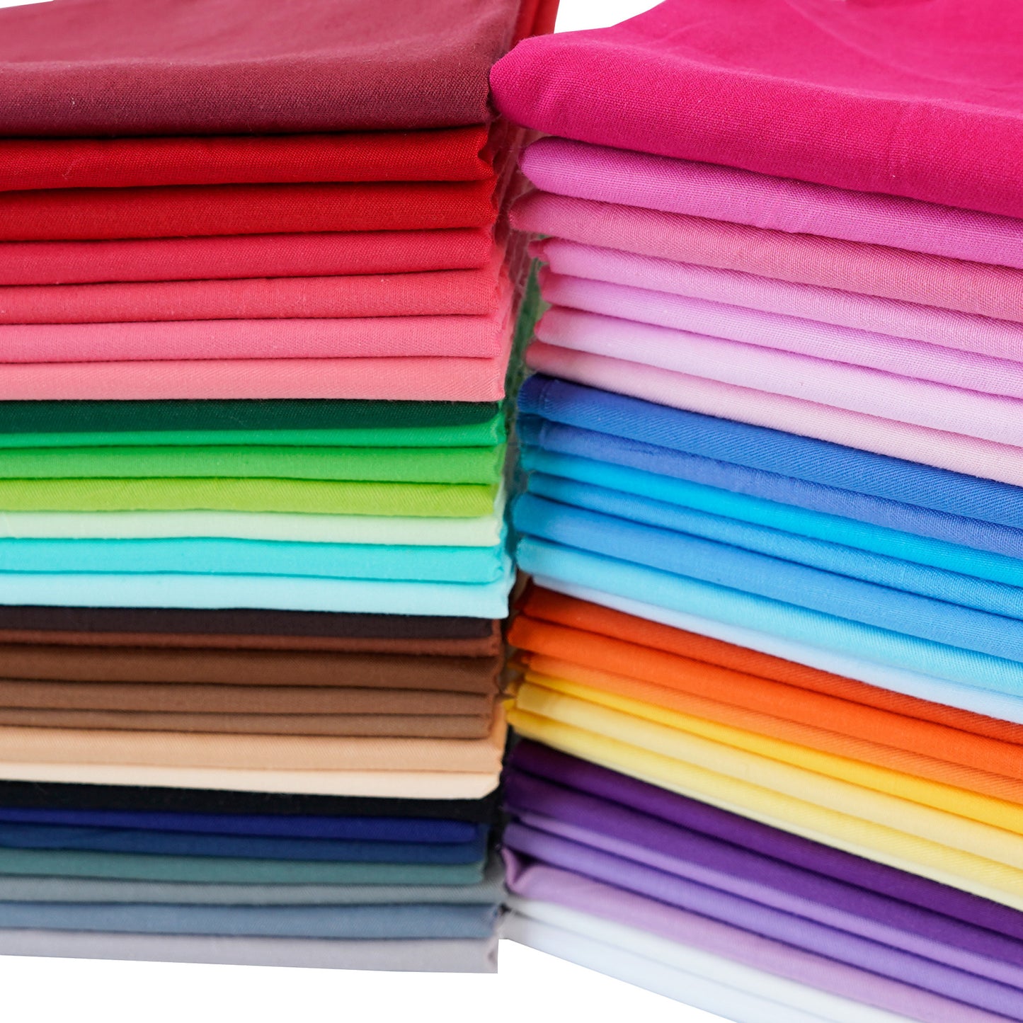 7 Color Patchwork Cloth Group Plain Flower Cloth Broken Plaid Dot DIY Cotton Small Fresh Plant Printing Cloth
