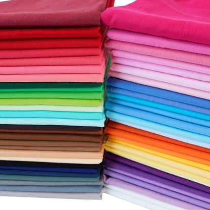 7 Color Patchwork Cloth Group Plain Flower Cloth Broken Plaid Dot DIY Cotton Small Fresh Plant Printing Cloth
