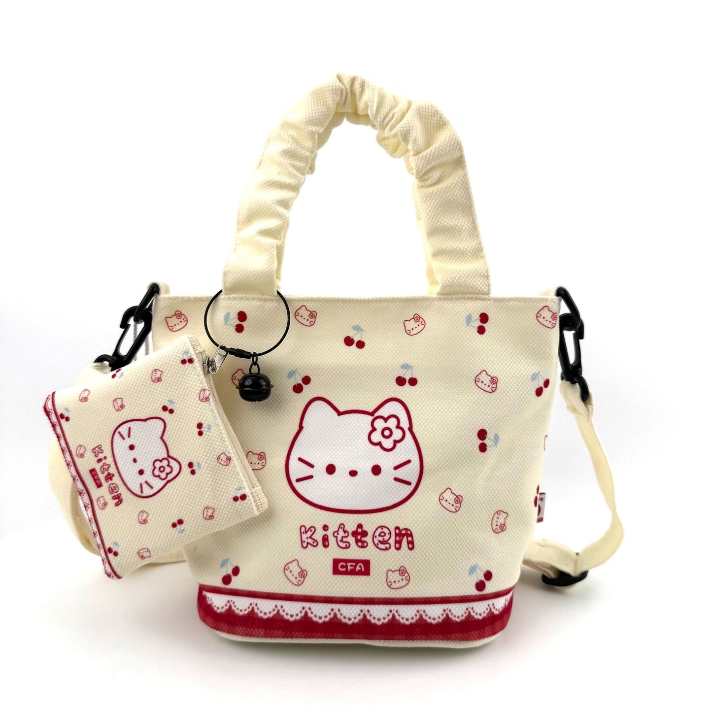 In-Stock New Small Cloth Bag Ins Cute Cartoon Women's Summer Cloth Bag Handbag Casual Tote Bag Upgrade
