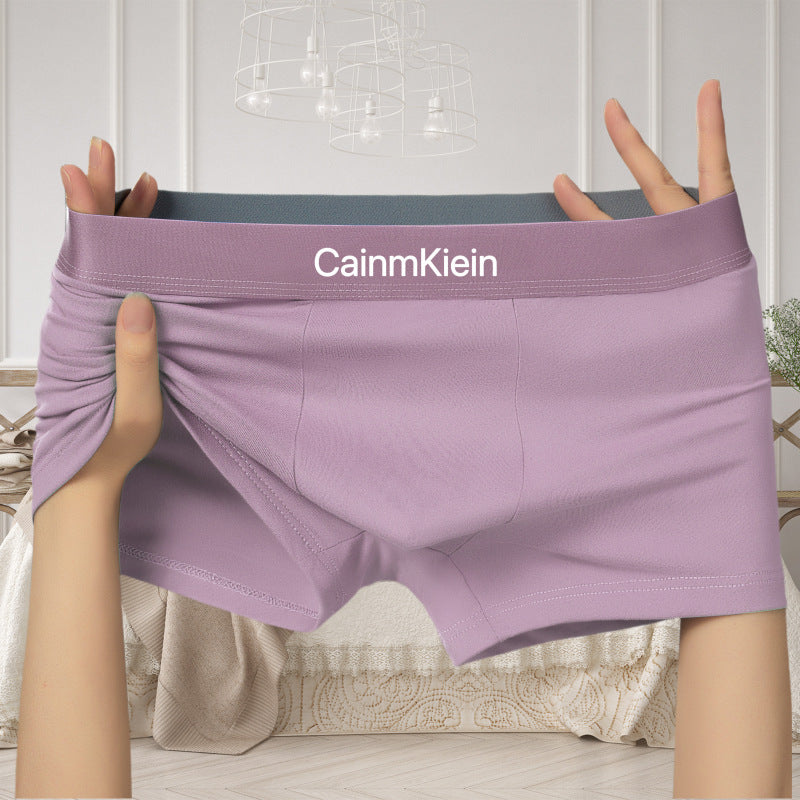 1-3 wholesale generation men's underwear light luxury comfortable breathable boxers breathable boxers cotton youth pants