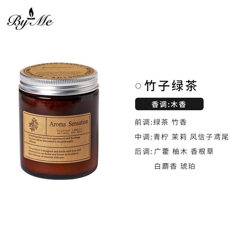 Cross-Border Smokeless Aromatherapy Candles, Souvenirs, Handmade Soy Wax Candle Cup Gift Boxes, High-End Home Fragrance Decorations
