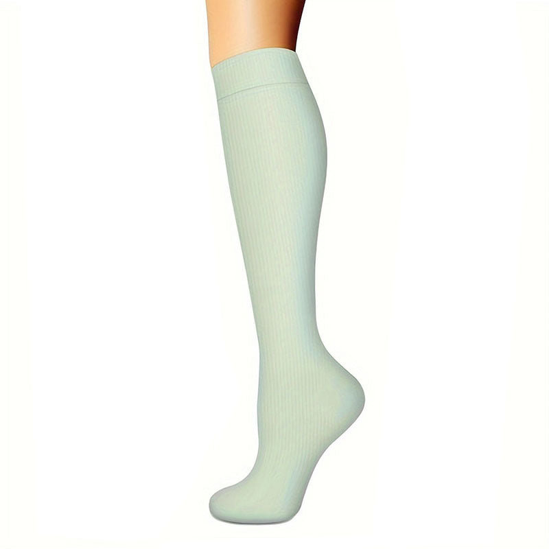 Cross-border calf compression socks sports stockings Amazon compression socks European and American pressure calf socks riding thin leg socks