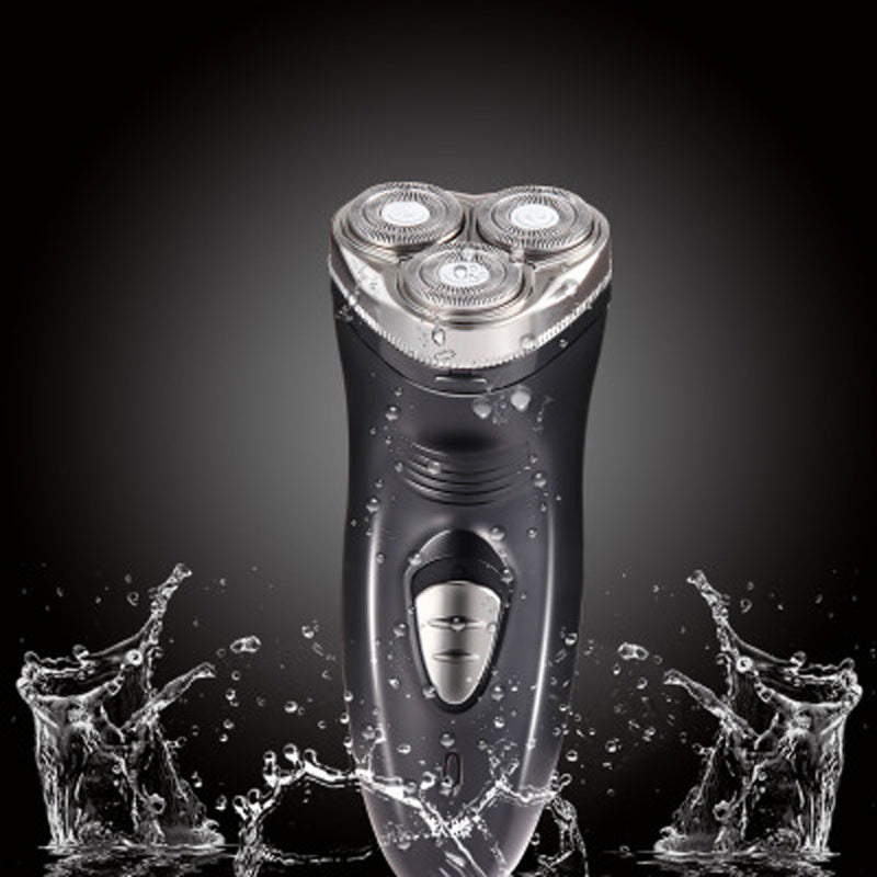 Factory wholesale 4D electric shaver floating three cutter head men's full body washing USB rechargeable razor