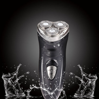 Factory wholesale 4D electric shaver floating three cutter head men's full body washing USB rechargeable razor
