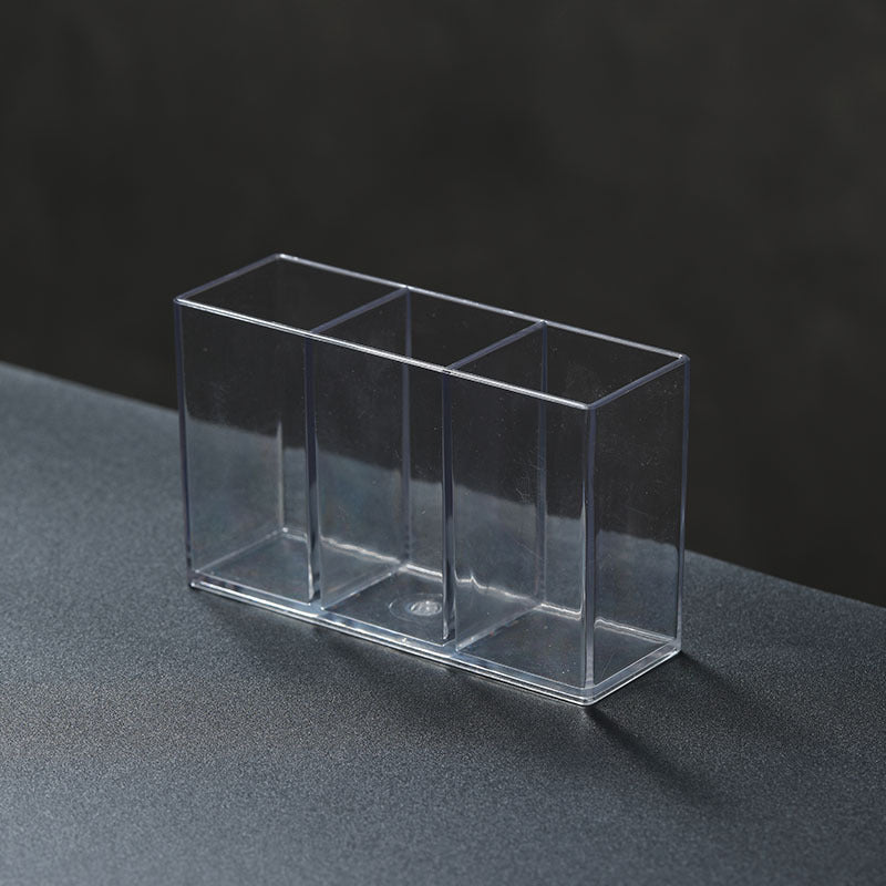 Enlarge 40cm Long Transparent Box Narrow Long Square Storage Box 15cm Wide Water-tight Drawer Finishing