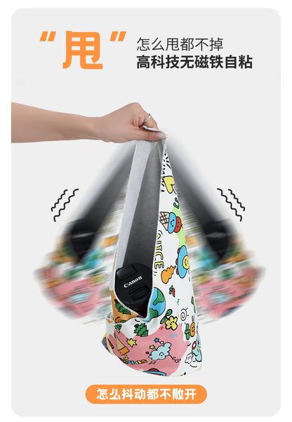 Magic Cloth Cosmetic Bag Explosive 100-patch Storage Bag Camera Sleeve Bag Micro Single iPad SLR Protective Cover