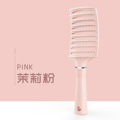 Large curved curved rib comb female hair root fluffy artifact modeling comb long hair curly hair massage comb hair comb home