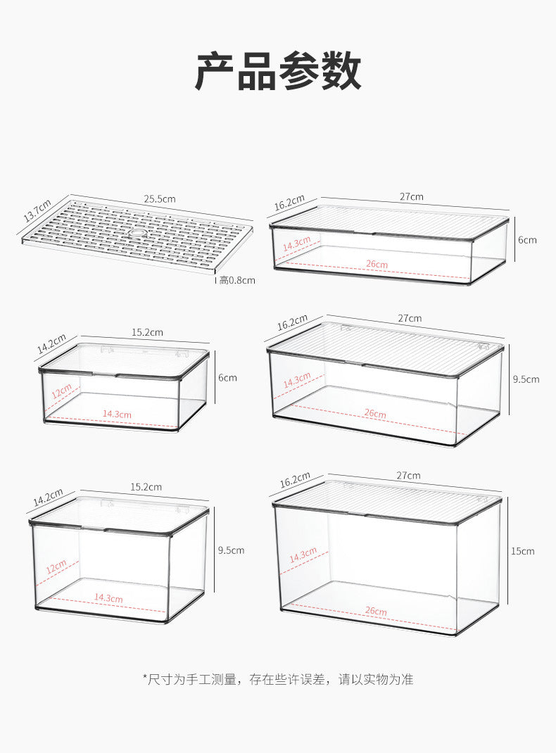 Makeup Cotton Swab Storage Box Makeup Remover Cotton Toothpick Line Acrylic Box Desktop Beauty Egg Cosmetics Storage Box