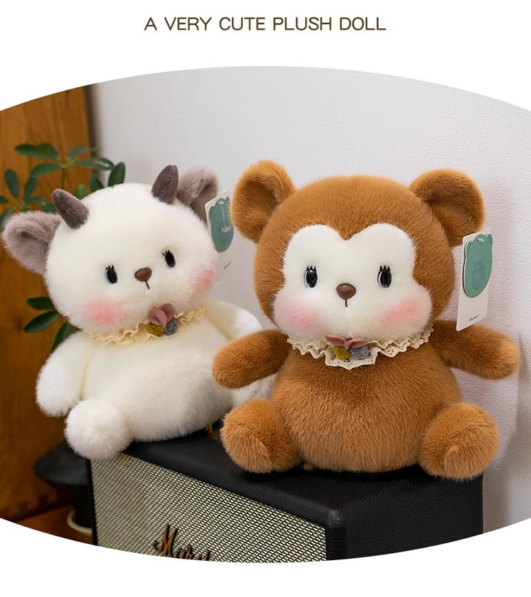 [Official Genuine] Milk Poop-Poop Table Accompanied Doll Small Ornaments Cute Plush Toy Accompanied Doll Decorations