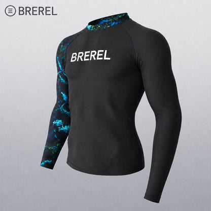 Sun Protection Swimsuit Men's Surfing Suit Split Quick-Drying Tight Jellyfish Suit Snorkeling Suit Wetsuit Full Body Long-Sleeved Trousers