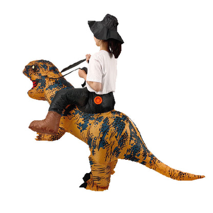 Cross-Border Trade Halloween Costume Party Props Riding Animal Cute Horse Inflatable Costume Theme Party