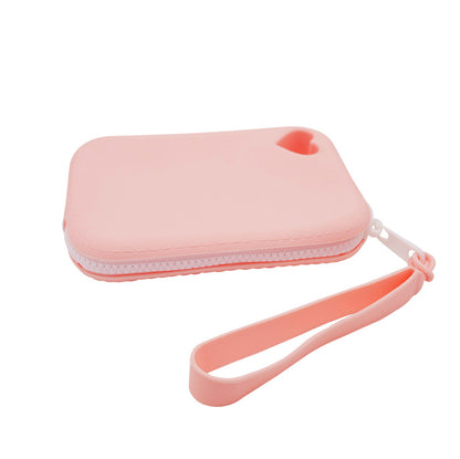 in stock new silicone coin purse key card storage bag waterproof and dustproof storage bag pet snack bag