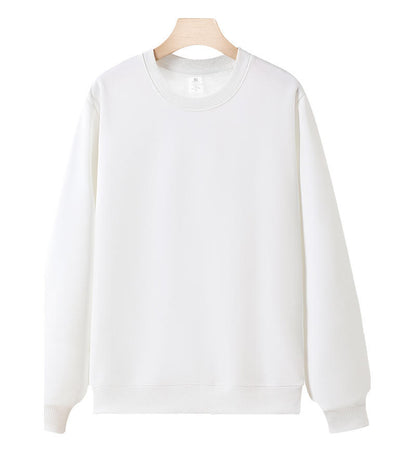 Cross-Border Heavy Sweatshirt with Logo Printed on It, Group Annual Meeting Cultural Shirt, Advertising Shirt Design, Velvet Round Neck Sweatshirt, Work Clothes