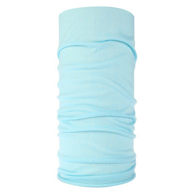 Solid Color Outdoor Turban Riding Flying Scarf Varied Magic Turban Men's and Women's Sunscreen Windproof Scarf Headgear Neck Sleeve Hair Band
