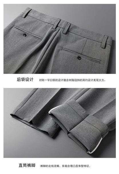 A 1.45kg Piece Set of Spring & Fall Casual Small Suit Jacket Men's Korean Style Slim Gray Formal Full Suit Suit