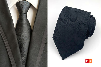 Manufacturers wholesale tie polyester jacquard tie men's casual formal wear professional business tie in stock supply