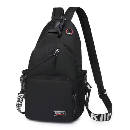 Fashion Chest Bag Backpack Fashion Trend 2024 New Women's Chest Bag Casual Anti-splashing Bag Multifunctional Chest Bag