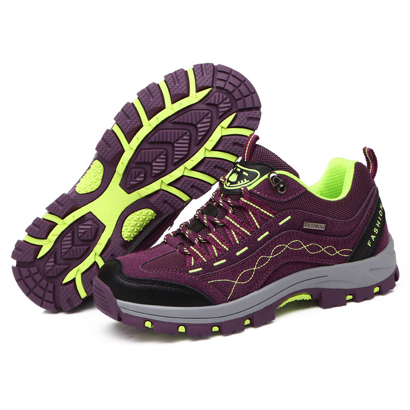 Cross-Border Recommendation for Autumn and Winter Men's Low-Top Outdoor Mountaineering and Hiking Sports Shoes, Men's Non-Slip and Wear-Resistant Work Boots
