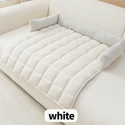 Cross-Border Hot-Selling Anti-Scratch Pet Mat, New Plush Thickened Non-Slip Sofa Dog Bed, Pet Supplies