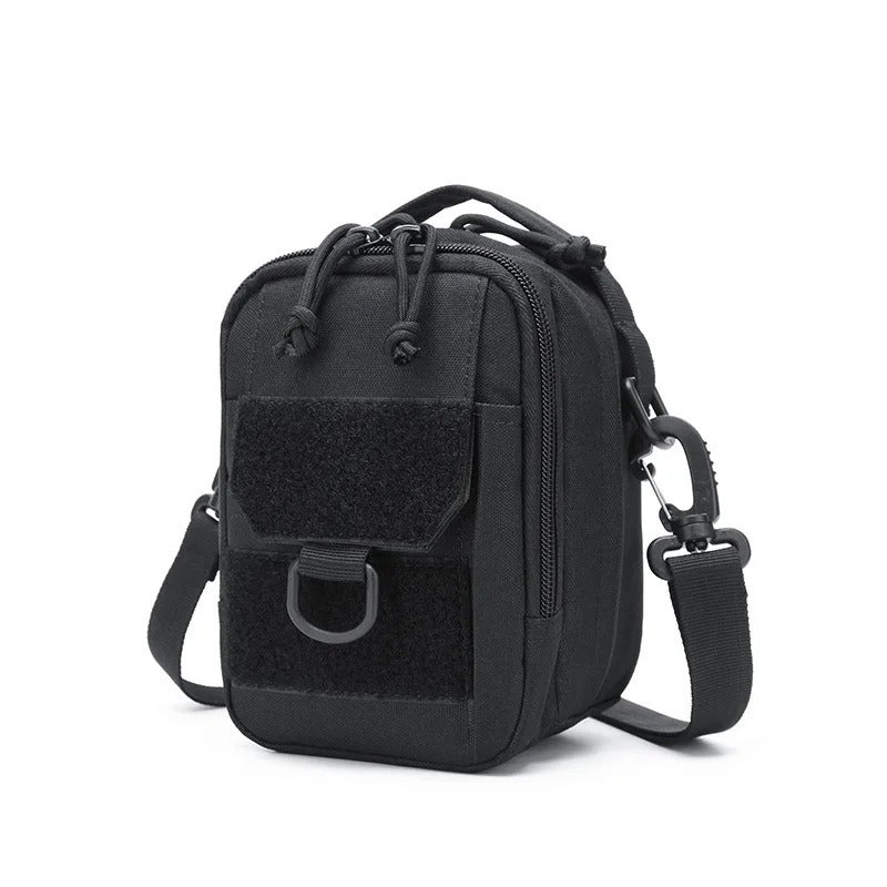 New Outdoor Crossbody Portable Shoulder Bag Multifunctional Portable Waist Bag Mobile Phone Card Bag Large Capacity Crossbody Bag