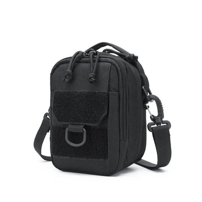 New Outdoor Crossbody Portable Shoulder Bag Multifunctional Portable Waist Bag Mobile Phone Card Bag Large Capacity Crossbody Bag