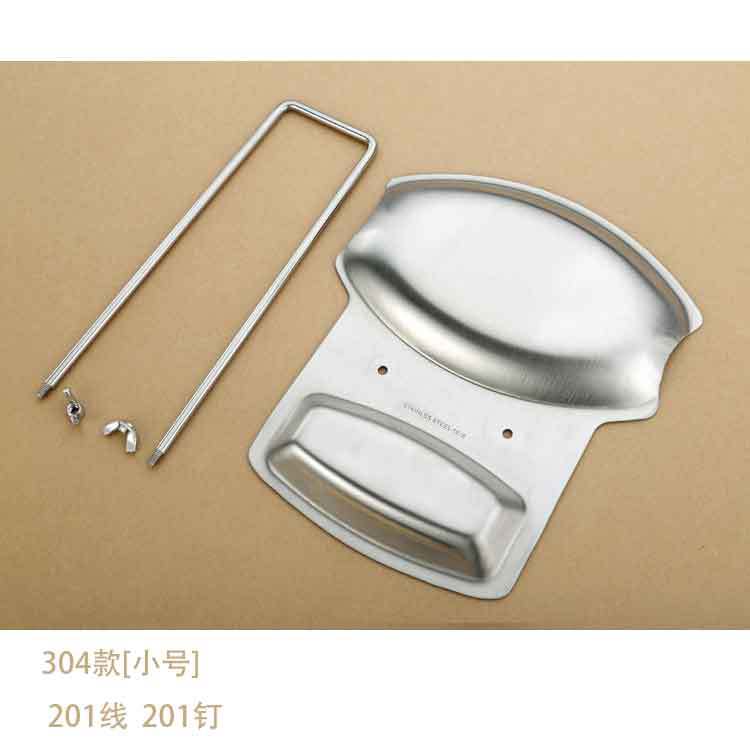 In stock stainless steel pot lid rack removable kitchen chopping board rack creative hotel supplies soup drain draining soup shell rack