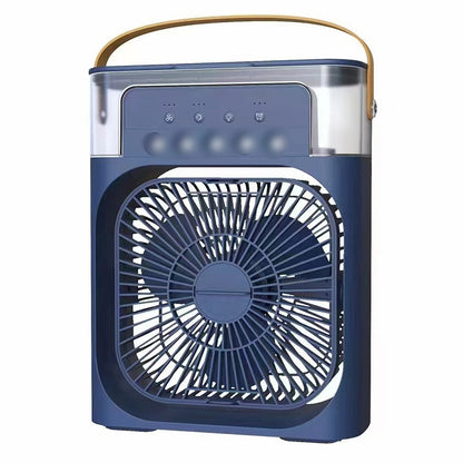 Five-Hole Spray Fan Household USB Multifunctional Office Desktop Atomizing Humidifier Air Cooler