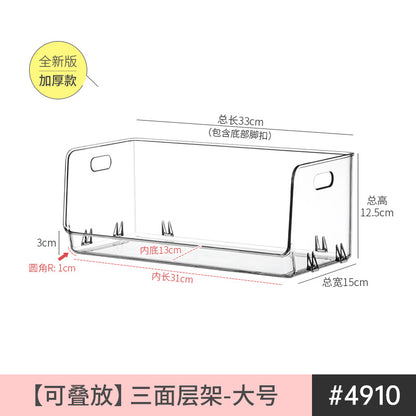 Mug Storage Box Desktop Double-Layer Cup Rack Water Cup Coffee Shelf Cup Tea Cup Storage Rack Transparent Acrylic
