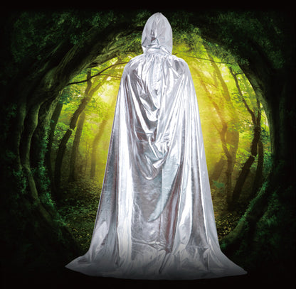 Halloween Costume Adult cosplay Death Cloak Performance Costume Black Wizard Robe Cloak Vampire