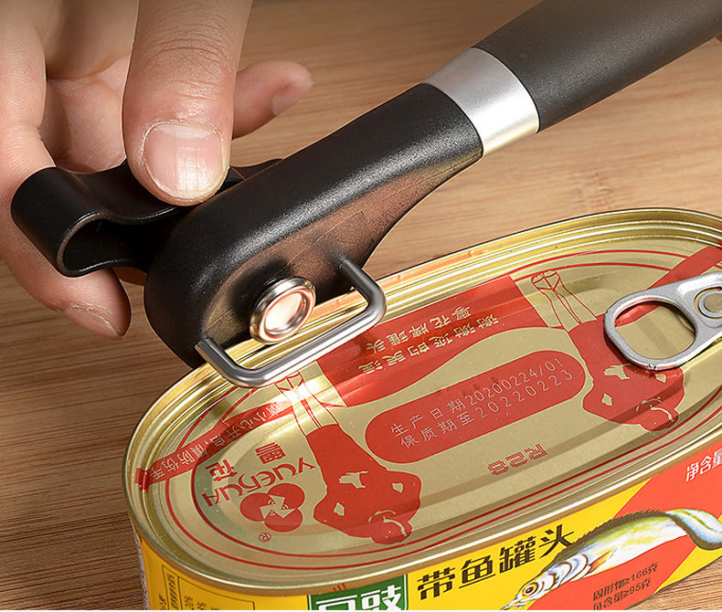 Cross-border manual can opener can opener single handle side open lid can knife can opener labor-saving bottle opener