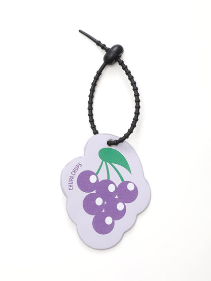 Ins Wind Cloud Lightning Summer Panda Giraffe Fruit Pu Printed Leather Pendant Keychain Bag Hanging