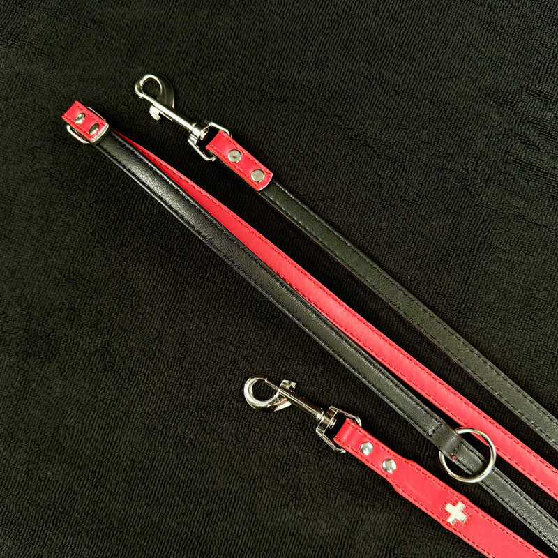 Pet Safety Leash Pu Long Leash for Medium and Large Dogs Training Leash Anti-Escape Two-Color Pet Supplies Dog Walking
