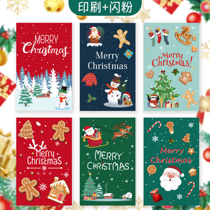 Cross-Border Amazon New Creative Ins Style Christmas Greeting Card Export Export Blessing Christmas Card Envelope Cover