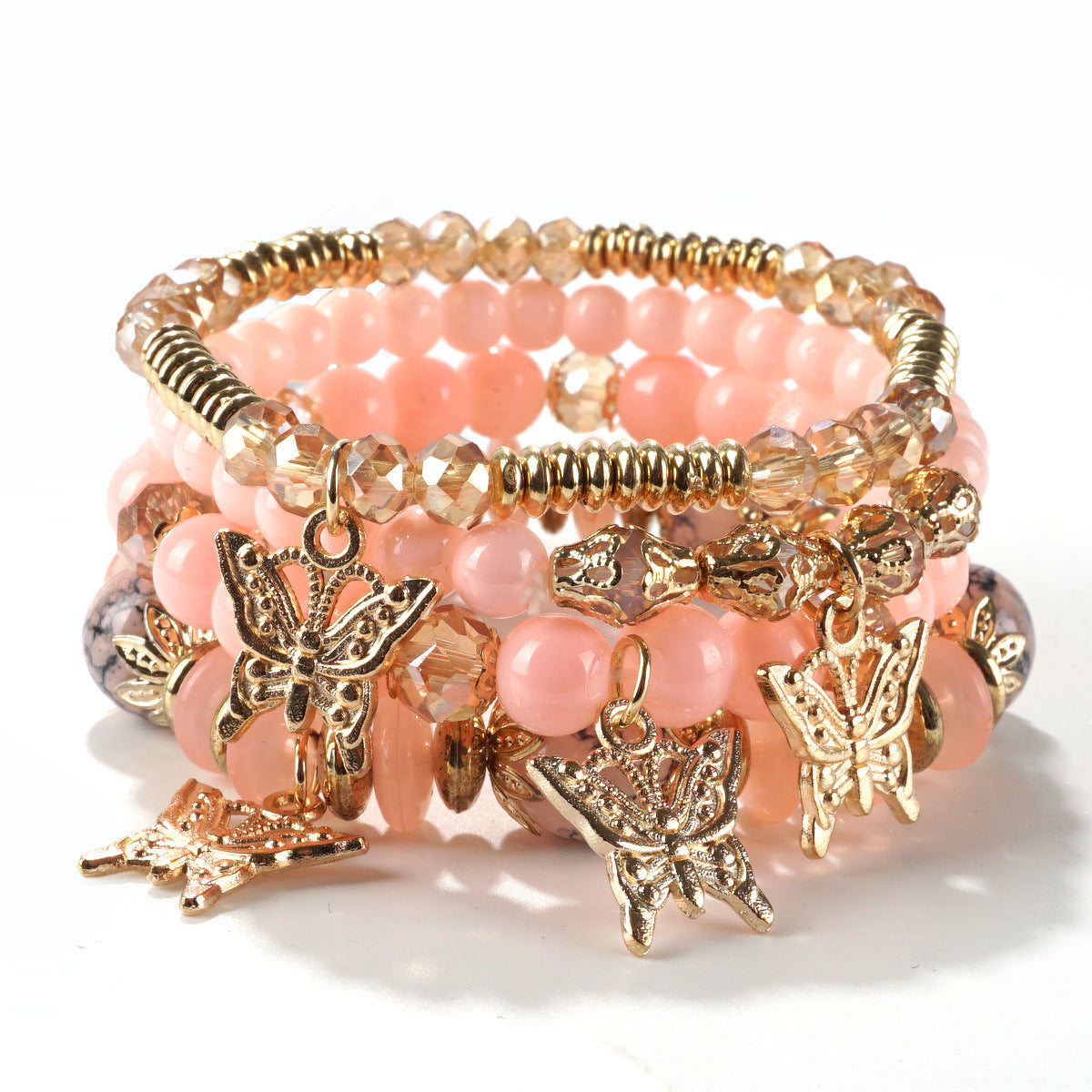 European and American Cross-Border Hot-Selling New Bohemian Bracelets Creative Tassel Multi-Layer Beaded Bracelets Fashion Jewelry