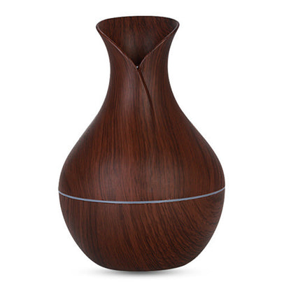 Foreign Trade Mushroom Head Humidifier USB Desktop Household Mini Wood Grain Aromatherapy Essential Oil Aromatherapy Machine Manufacturer Low Noise