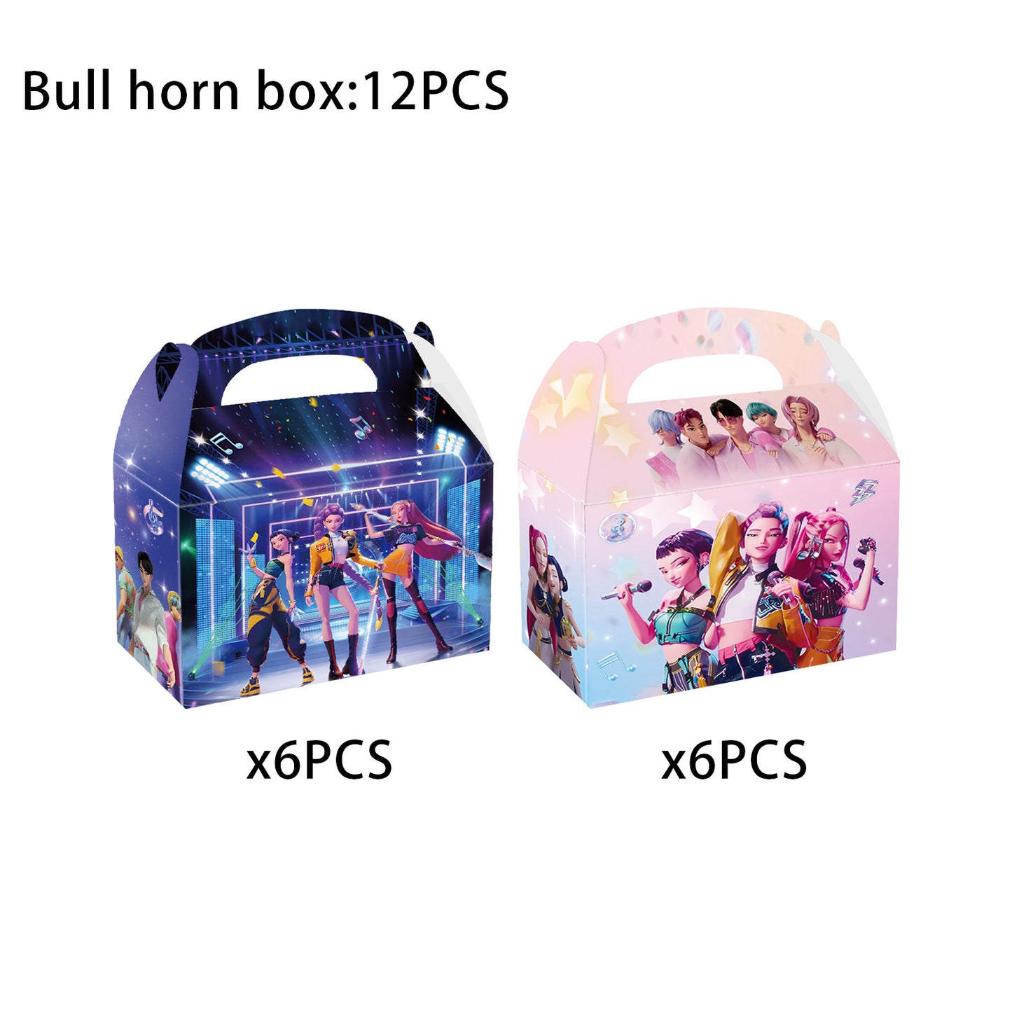 Amazon's New Pop Hunter Witch Group Theme Birthday Party Supplies Set Paper Plate Tissue Tablecloth Decoration