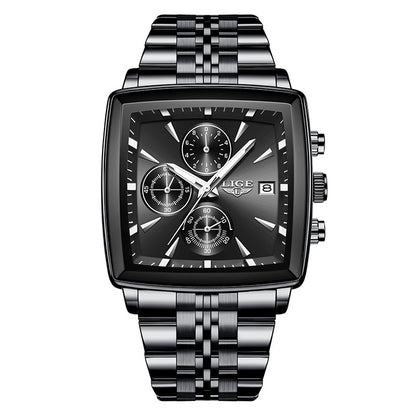 Business Personality Large Dial Square Watch Men