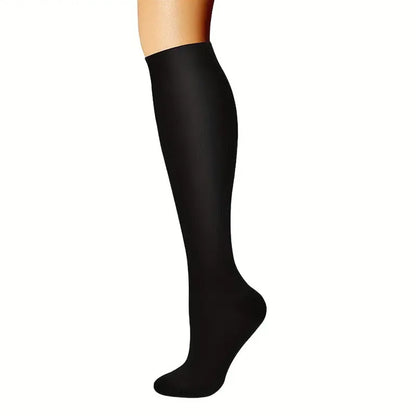 Cross-border calf compression socks sports stockings Amazon compression socks European and American pressure calf socks riding thin leg socks