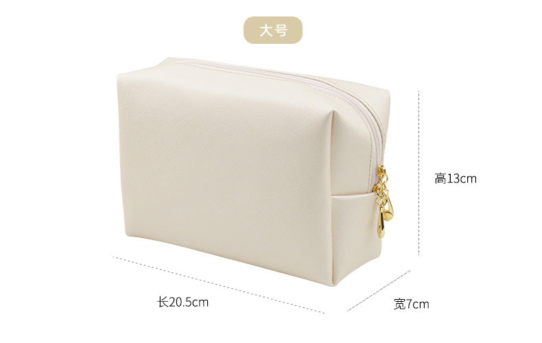 Cross-Border Popular Dopamine Makeup Bag, Portable Travel Toiletry Storage Bag, Clutch Bag, Waterproof Makeup Storage Bag
