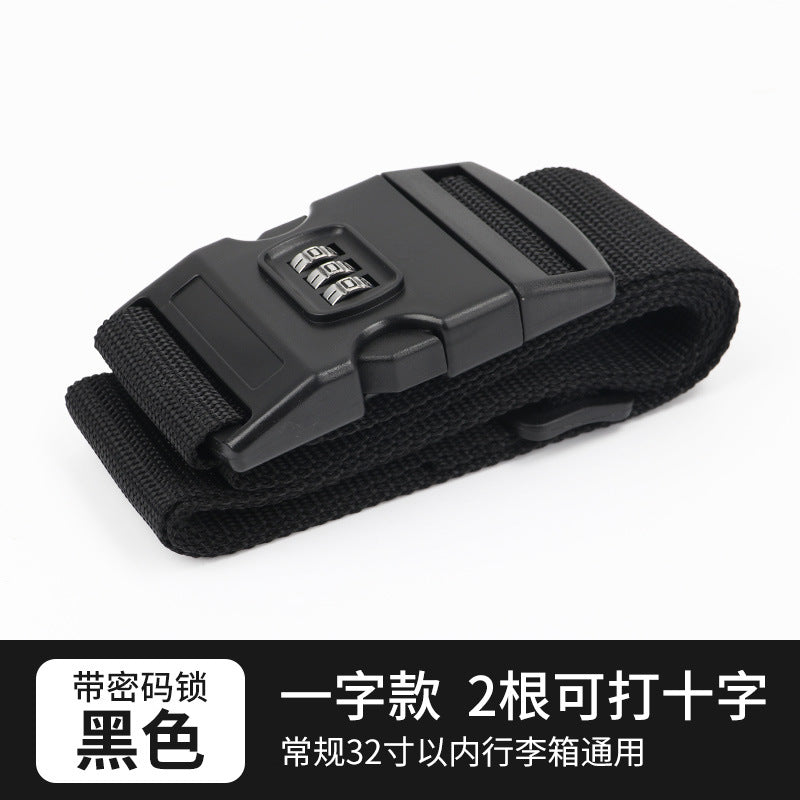 Trunk strap cross packing belt safety fixing consignment travel box protection tightening reinforcement belt binding rope