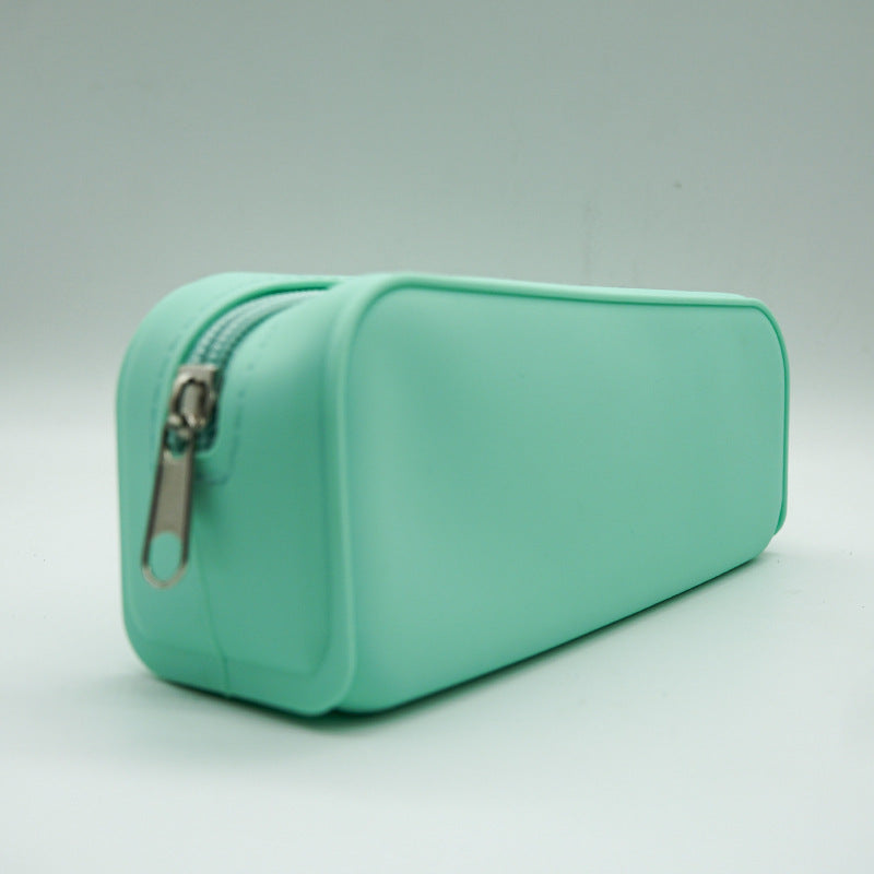 Large-Capacity Silicone Pencil Case Stationery Box Storage Multifunctional Large Pencil Case for Primary School Students Silicone Pencil Case for Primary School Students
